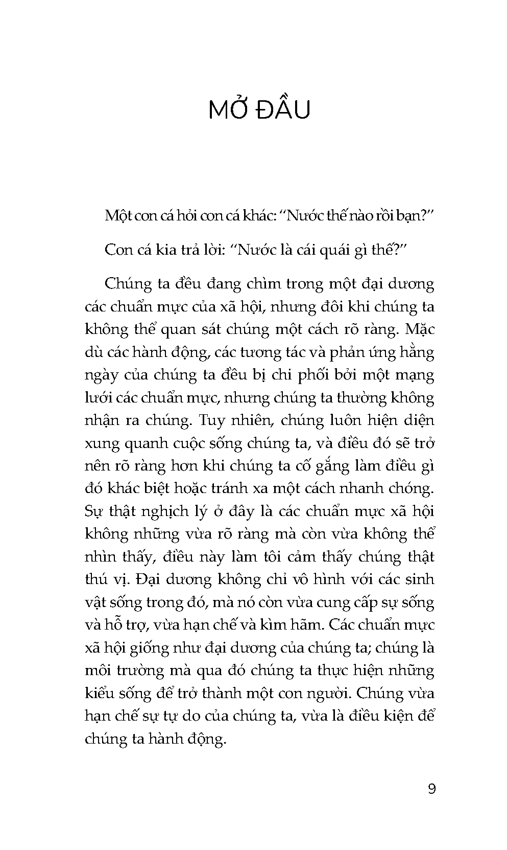 Sách - Chuẩn Mực Xã Hội - Một Cách Tiếp Cận Từ Bản Thể Luận