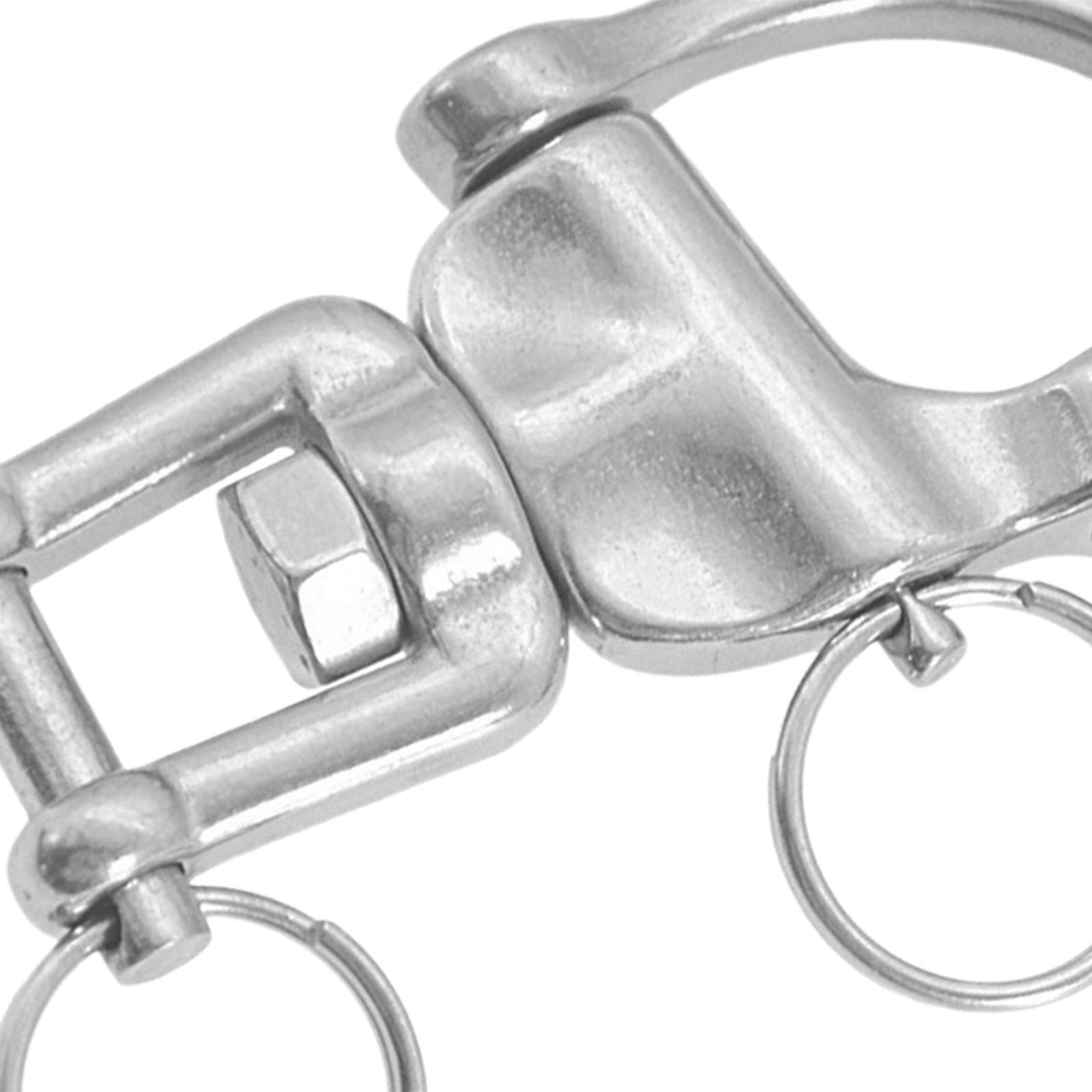 Swivel Eye Snap Shackles Boat Stainless Steel Locking Rigging Spinnaker