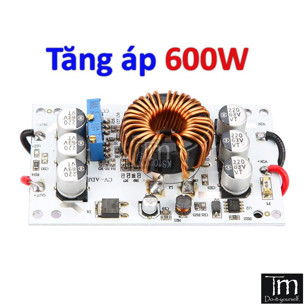 Mạch Tăng Áp 600W 10-60V Đế Nhôm