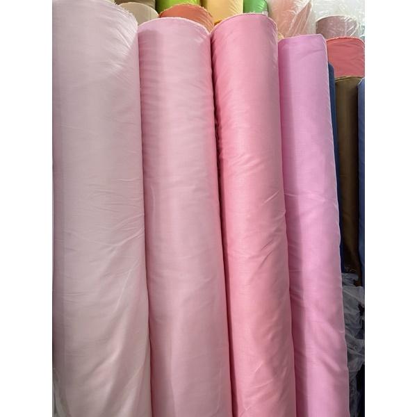 Vải thô lụa trơn may ga gối,váy áo 100% cotton dày dặn và mịn mát (chọn màu ghi chú hoặc nhắn tin