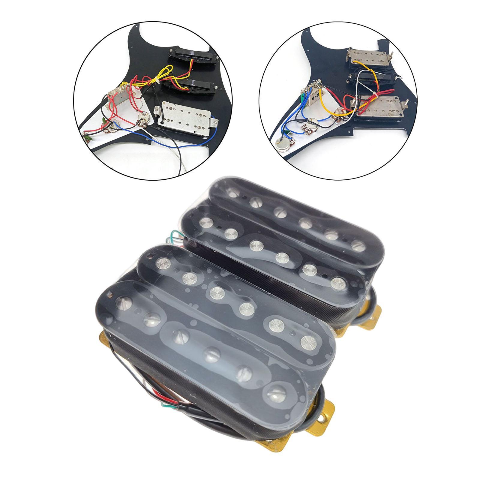 2 Pieces Humbucker Pickup Alloy DIY Material for Electric Guitar Accessories