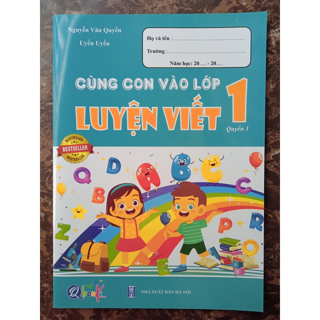 Sách - Cùng Con Vào Lớp 1 - Luyện Viết
