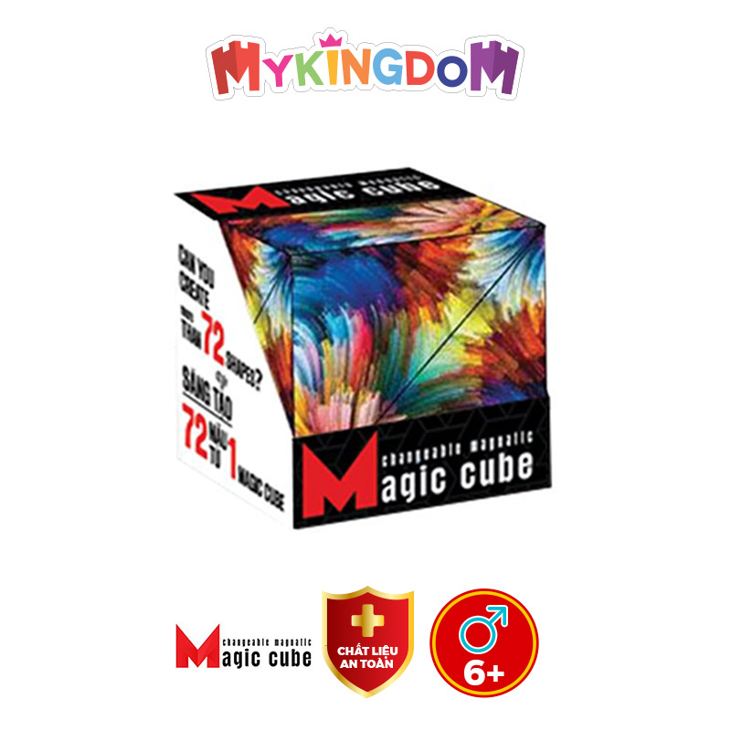 Đồ Chơi MAGIC CUBE Khối Lập Phương Ma Thuật Nhiều Màu Rực Rỡ MC01/CLF