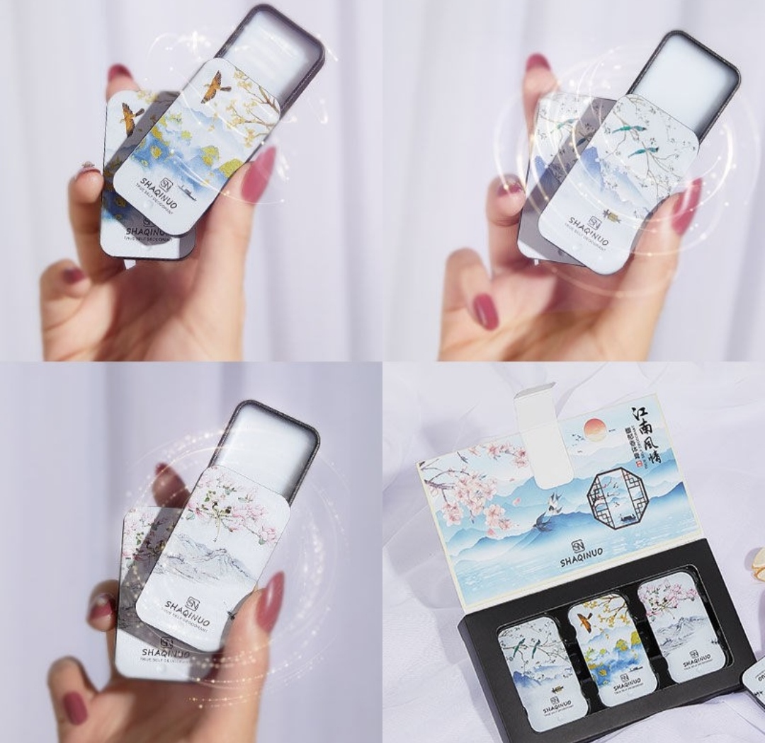 Combo Set 3 hộp nước hoa khô dạng sáp