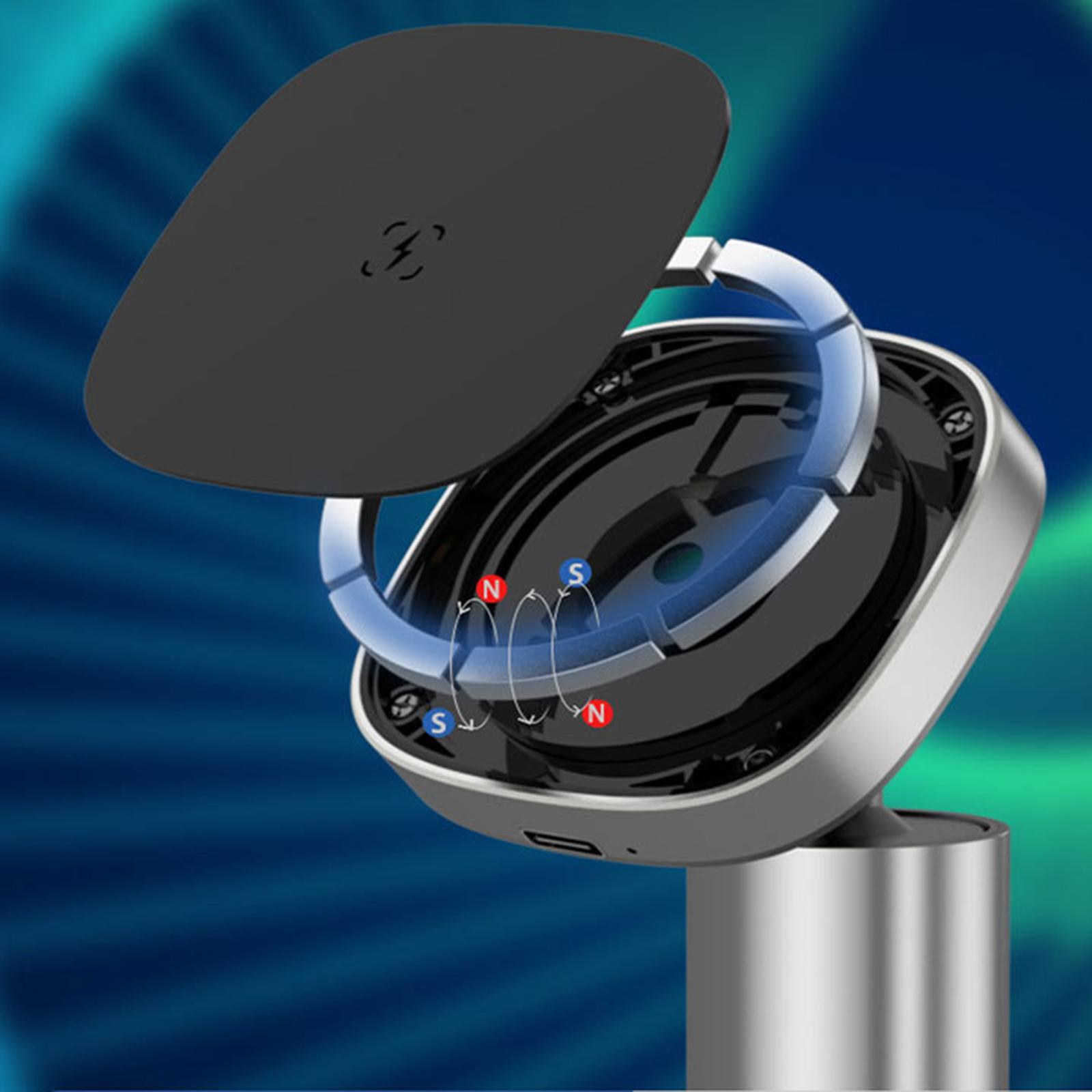 Car Phone Mount Holder Magnetic Aluminium Alloy ABS Fast Charge Bracket for Phone 12