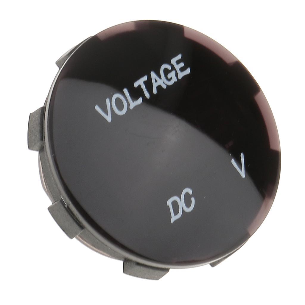 DC 6-30V Red LED Digital meter Voltage Power Monitor Car Motorcycle