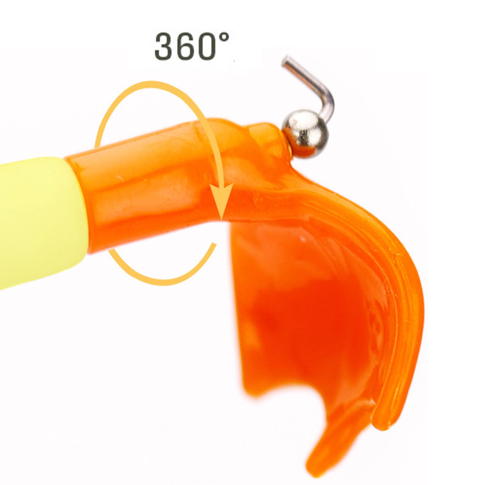 Duck Lure Soft Bait Silicone Fishing Lures Hooks , Realistic Propeller Floating Duckling Swimming Lures for Freshwater Saltwater Tackle Accessories