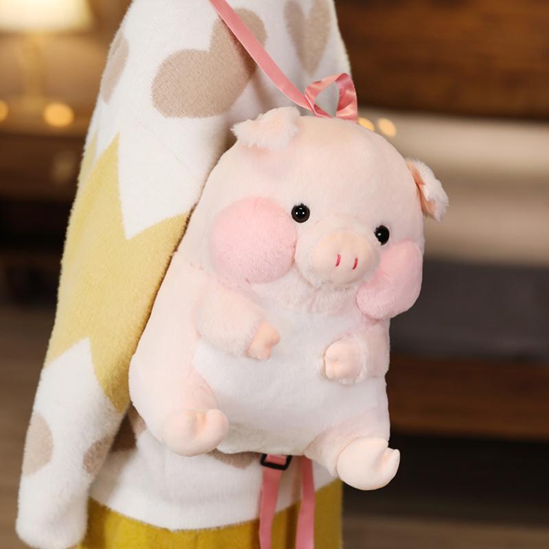 Sang Trọng Động Vật Ba Lô Trẻ Em Nhồi Bông Ba Lô Chó Lợn Shiba Inu Sang Trọng Học
