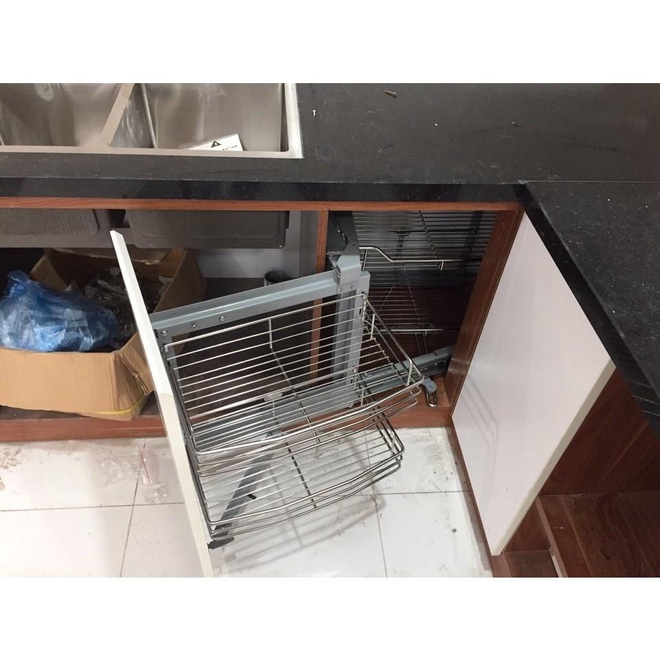 Kệ góc liên hoàn cho tủ bếp dưới