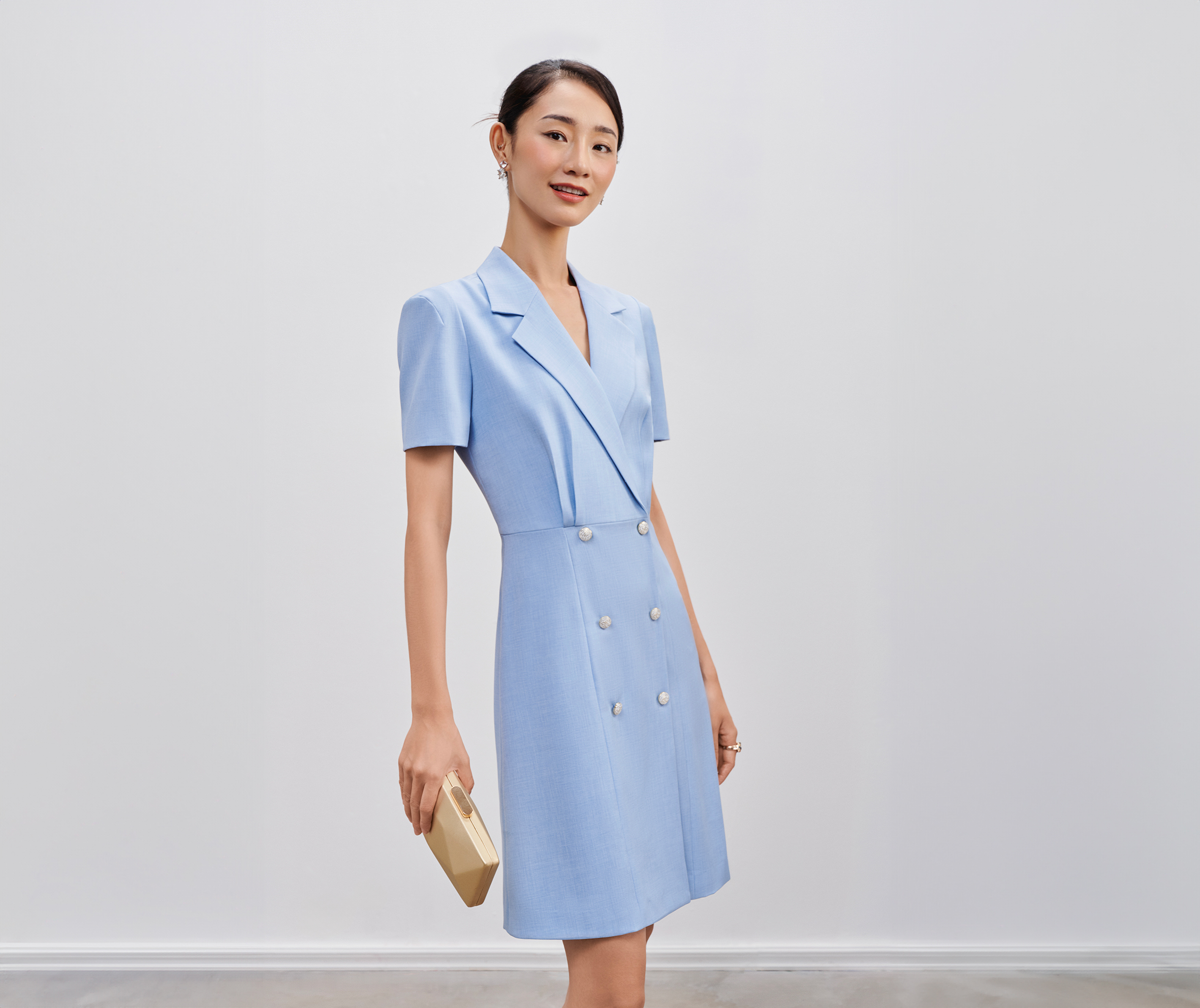 Đầm Blazer Thanh Lâm DRE153 thời trang thiết kế Hity
