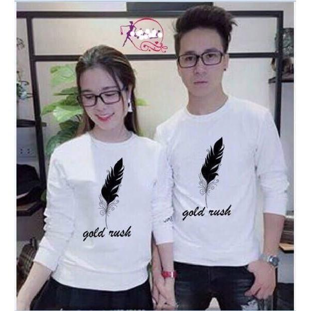ÁO NỈ CẶP ĐÔI NAM NỮ THỜI TRANG- ÁO THU ĐÔNG HÀNG LOẠI 1