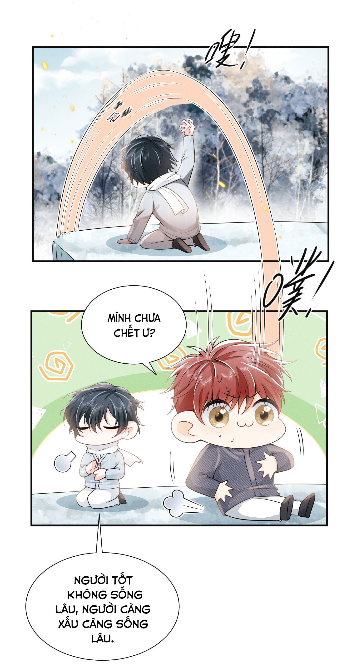 ánh mắt em trai nhìn tôi ngày càng ác độc chapter 4 14