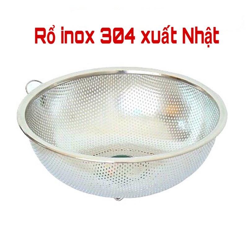 Rổ inox hàng đẹp hiệu tem quả táo