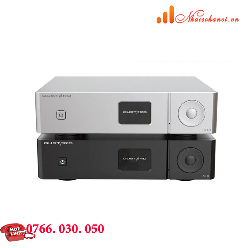 DAC MỚI GUSTARD-X18 CHÍP ES9038PRO MQA/DSD512-Hàng Chính Hãng