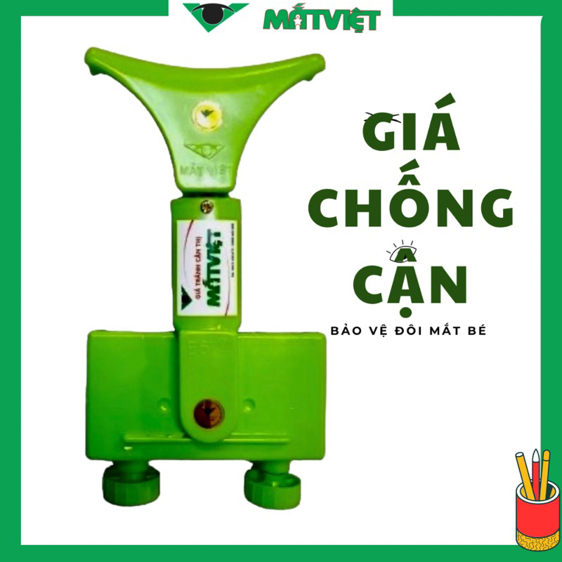 Giá tránh cận thị Mắt Việt bảo vệ đôi mắt của bé, chống cong vẹo cột sống giúp bé định hình tư thế ngồi học E5+/ E10