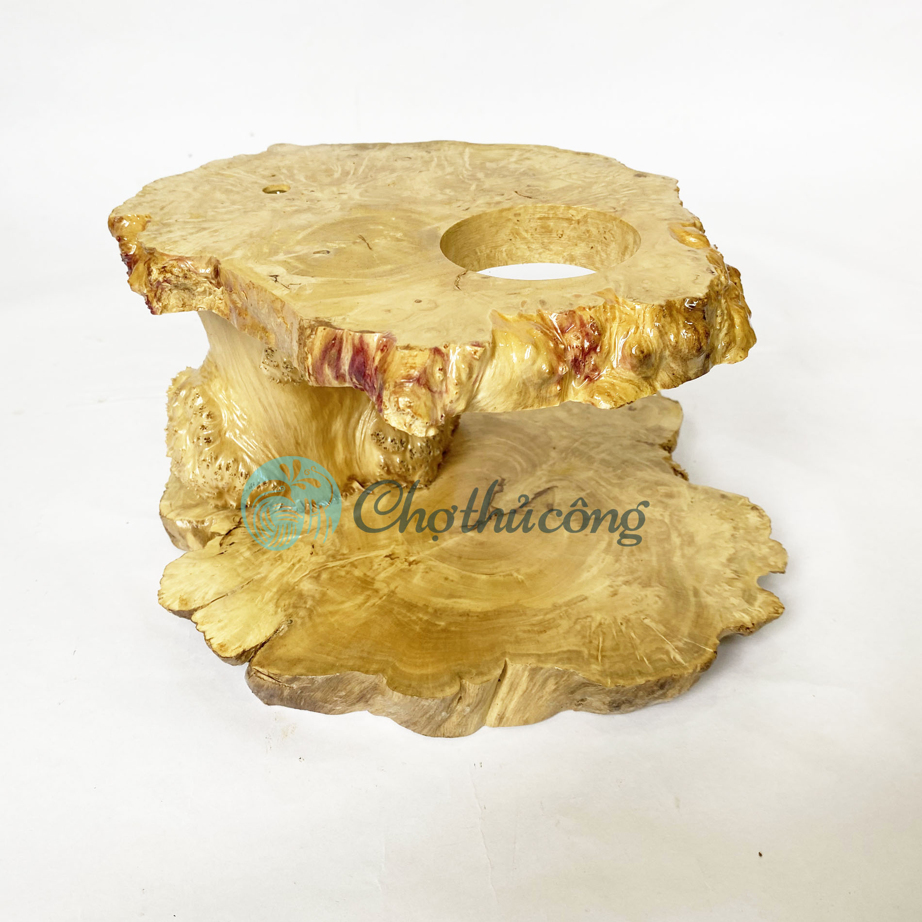 Giá đỡ cà phê pha phin hoặc phễu, Kệ phin pha coffee, bộ pha cà phê phin thủ công, giá đỡ phin cafe gỗ nu tự nhiên vintage