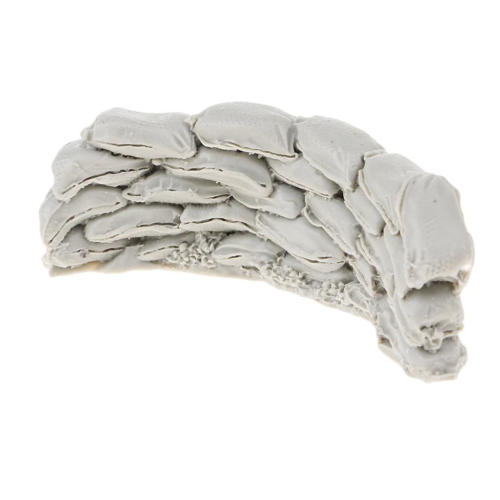 1:35 Nhựa Thế Chiến Thứ Hai Mô Hình Cảnh Phần Bao Cát Tường Tự Làm Bố Trí Không Phủ Sơn Bộ Dụng Cụ