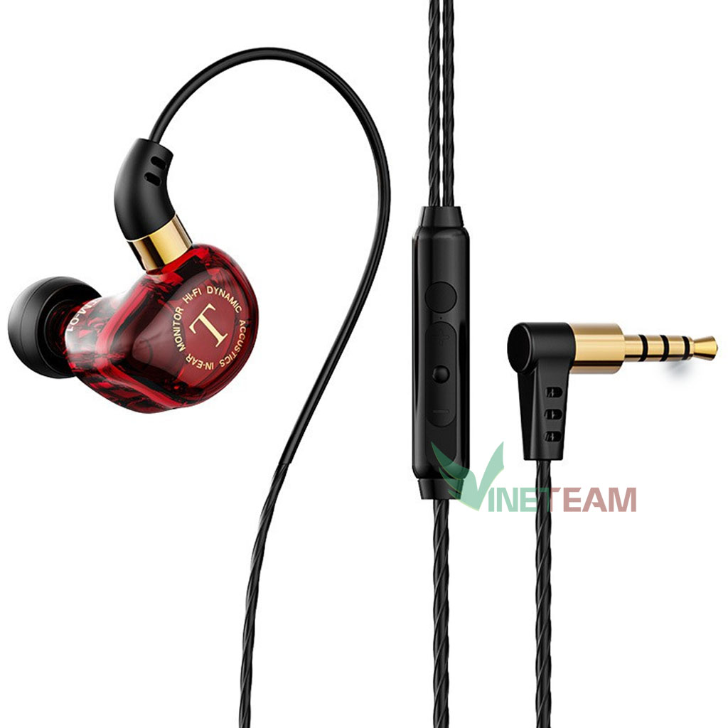 Tai Nghe Nhét Tai HiFi VINETTEAM TM01 Pro Super Bass Chống Ồn Cực Tốt Âm Thanh Khủng Chơi Game Ngon - Hàng Chính Hãng