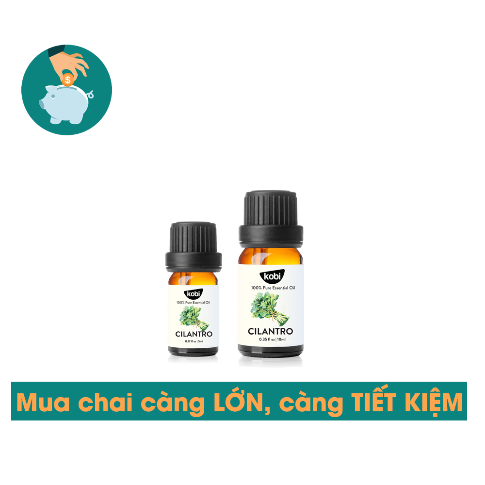 Tinh dầu Mùi Già Kobi giúp khử mùi, giải tỏa căng thẳng, mệt mỏi - 5ml