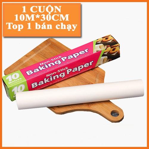 Giấy nến nướng bánh chống dính Cuộn 10m