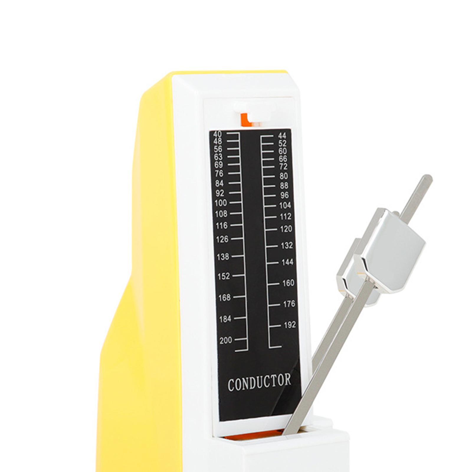 Mechanical Metronome Practical Easy Readable Precision Tempo High Strength Universal Metronome Professional Metronome for Drums Piano Violin