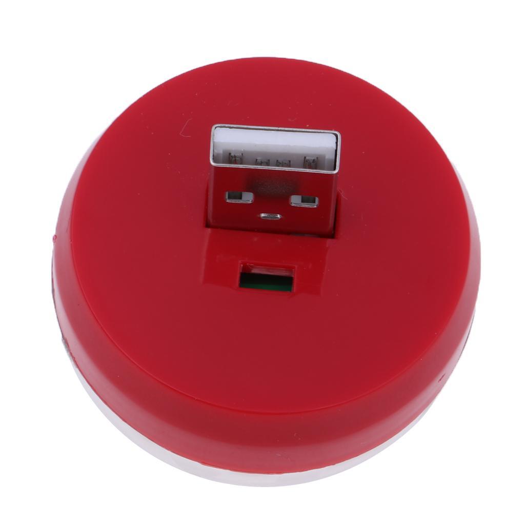 2xUSB Mini  for Home Party   DJ Lighting Red