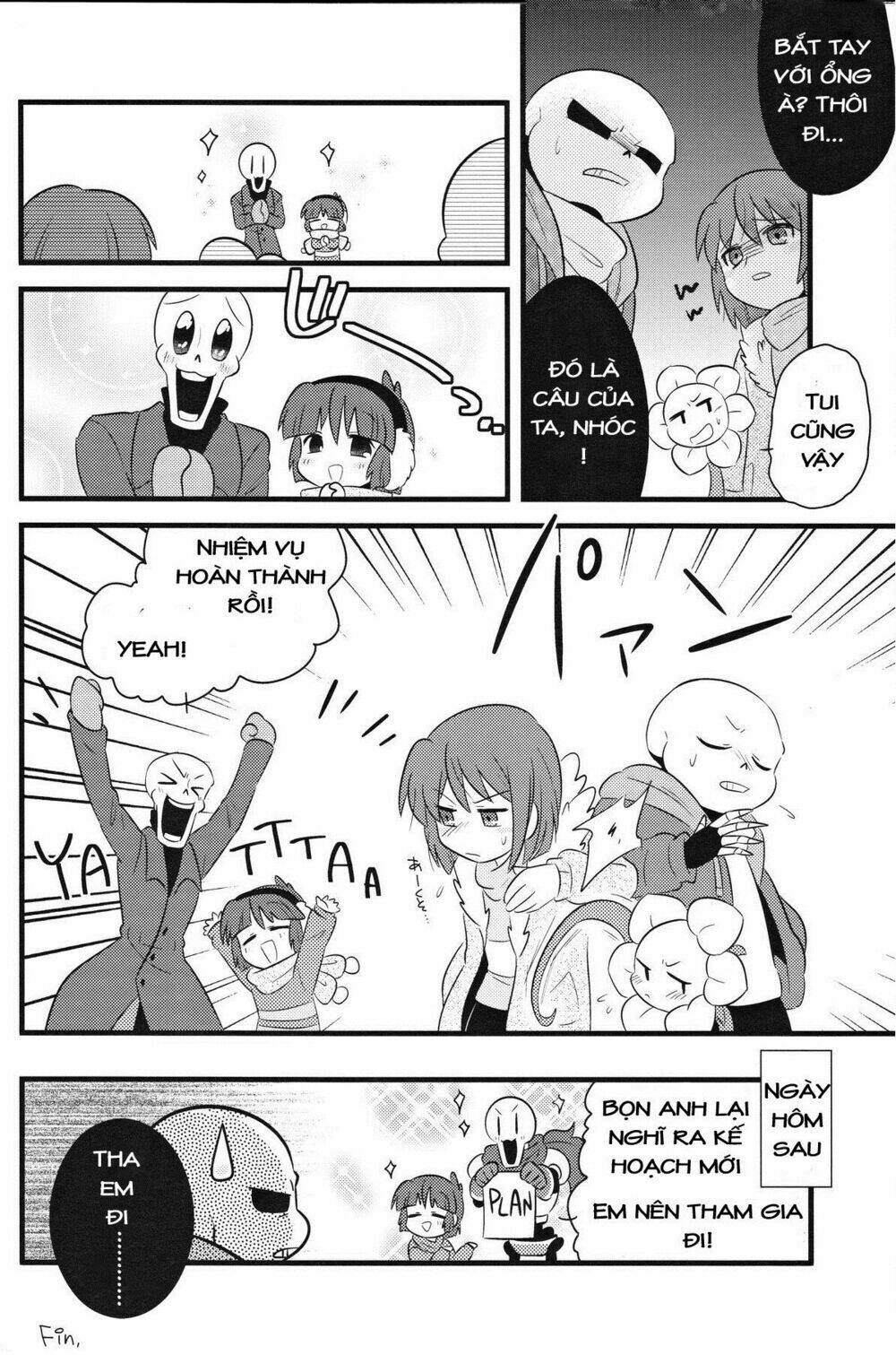 undertale fanbook-nandakanda yappa love desho chapter 1 18