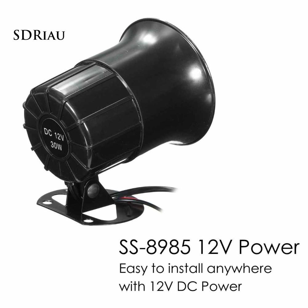 Còi Điện Tử 3 Âm Thanh 12v 30w Chuyên Dụng Cho Xe Hơi / Xe Máy