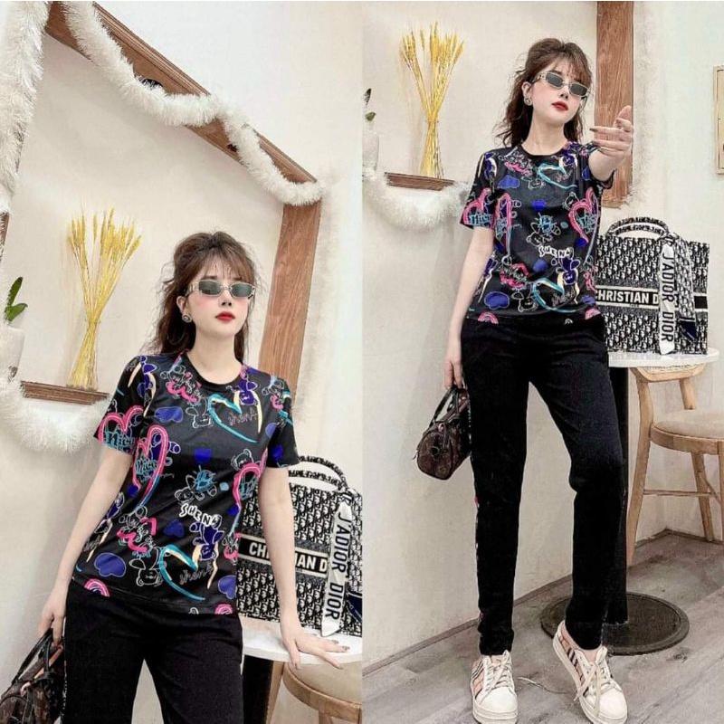 SÉT BỘ THỂ THAO FORM RỘNG PHỐI HỌA TIẾT