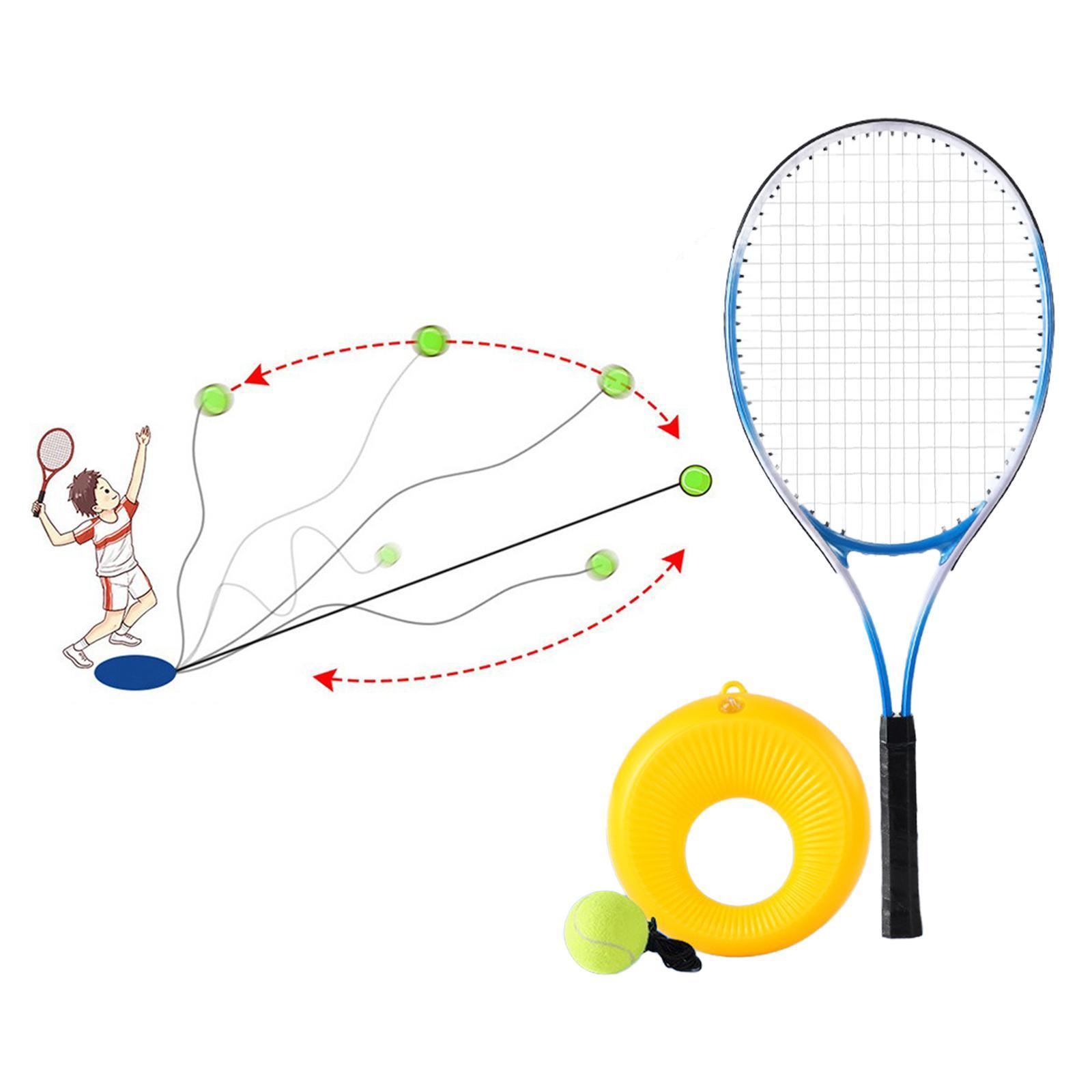 Self Practice Tennis Racket Durable Tool Solo Training Tennis Trainer Return