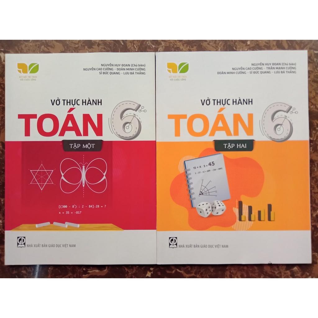 Sách - Combo Vở Thực Hành Toán Lớp 6 - Kết Nối Tri Thức Với Cuộc Sống