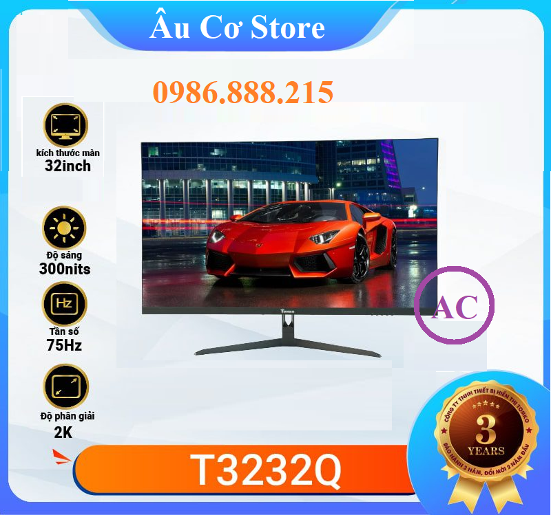 Màn Hình Máy Tính TOMKO 32 inch / 27 inch / 22 inch – Tấm nền IPS Tần số quét 75HZ- Hàng chính hãng