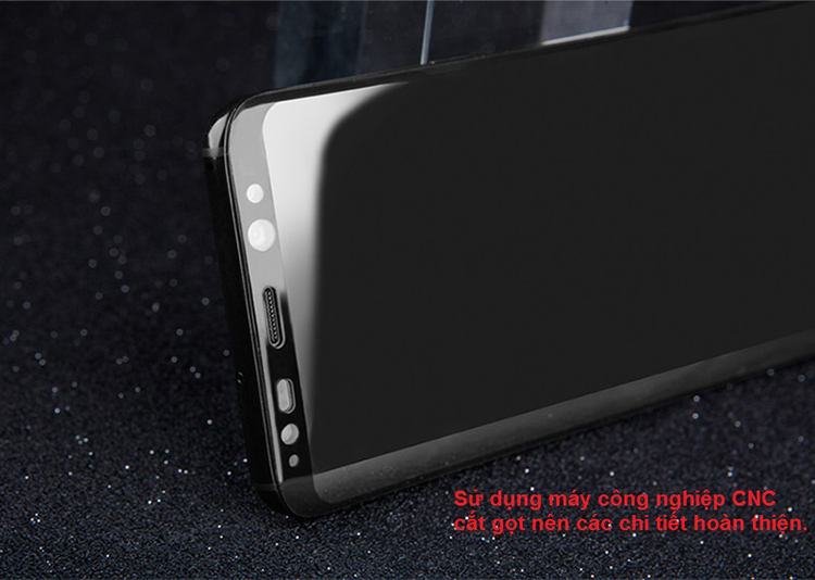 Kính Cường Lực Phủ Màu Dành Cho Samsung Galaxy S8 Plus - Hàng Nhập Khẩu