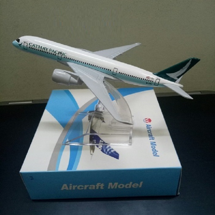 Mô hình máy bay A350 Cathay Pacific 16cm