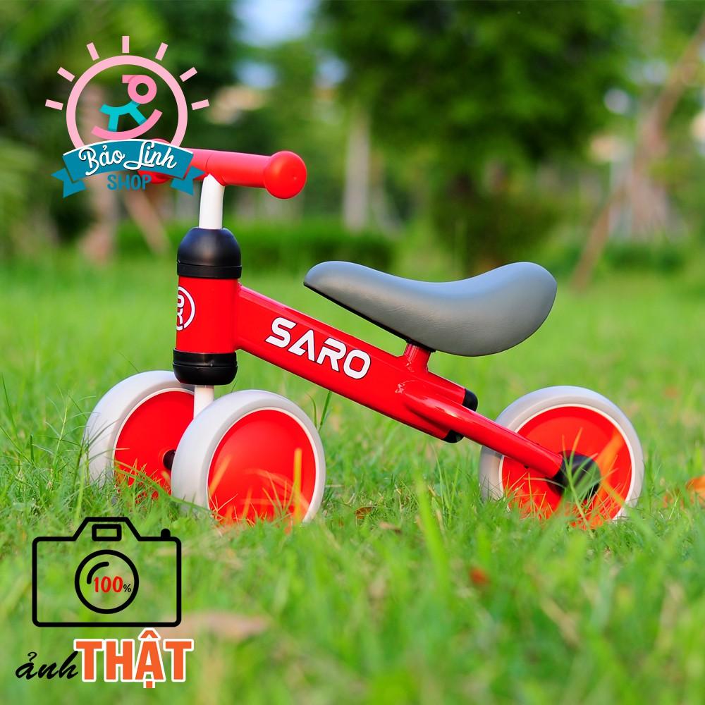 Xe thăng bằng chòi chân 3 bánh Saro CHÍNH HÃNG cho bé 9-18 tháng