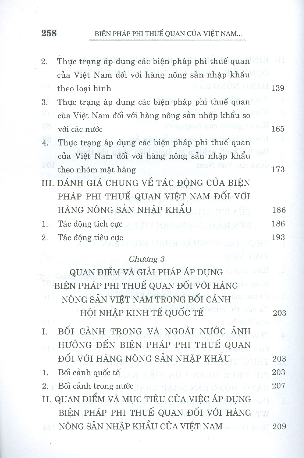 Biện Pháp Phi Thuế Quan Của Việt Nam Đối Với Hàng Nông Sản Nhập Khẩu (Sách chuyên khảo)