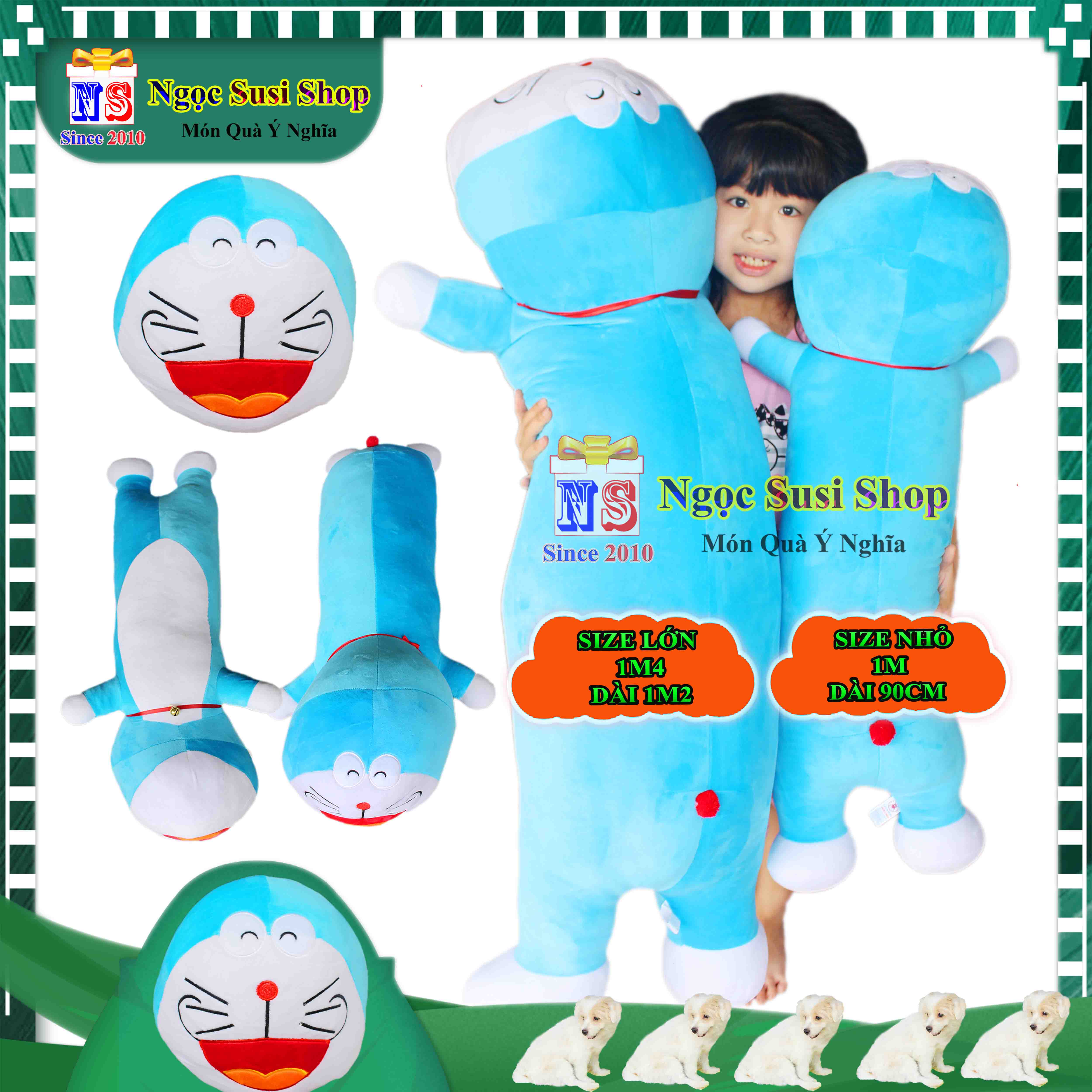 THÚ NHỒI BÔNG ĐÔRÊMON DOREMON SIÊU TO KHỔNG LỒ CHO BÉ ÔM NGỦ - GỐI ÔM HÌNH DOREMON