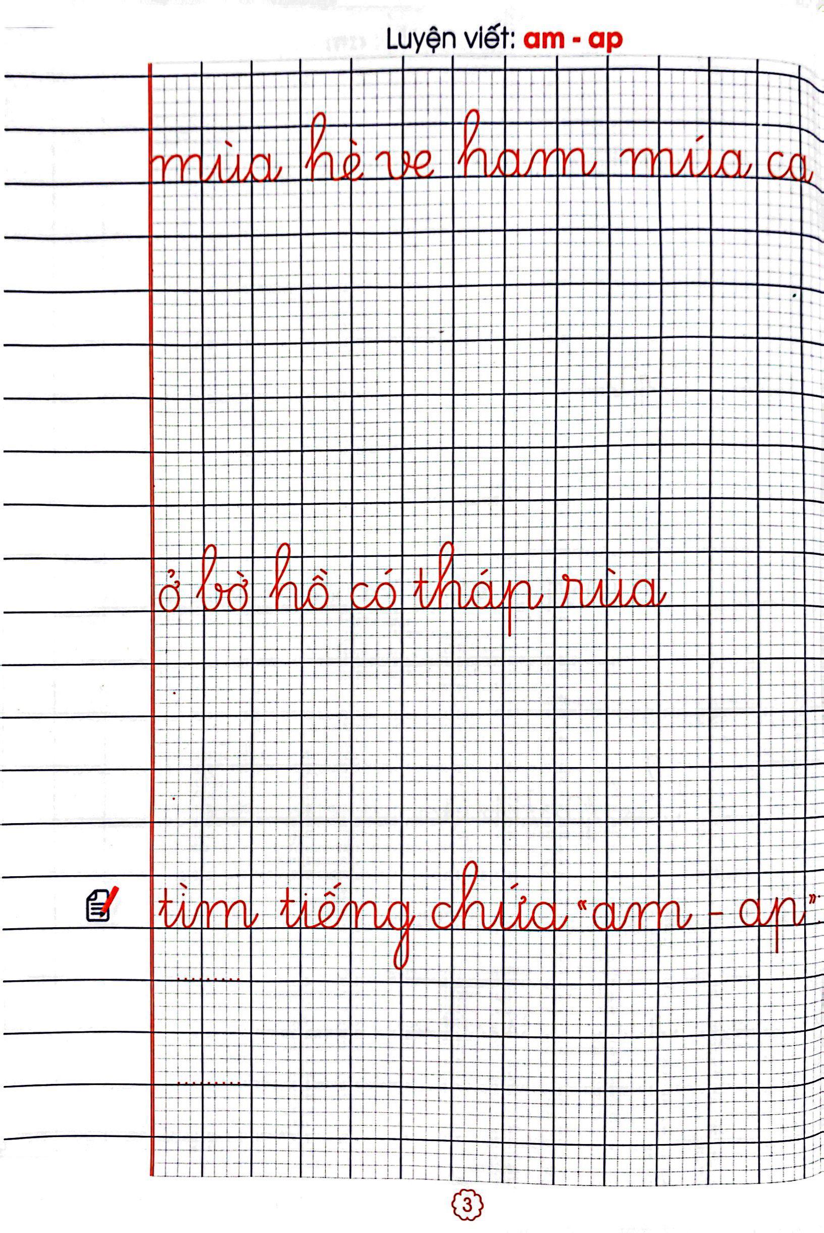 Vở Luyện Viết Lớp 1 - Quyển 2 (Cánh Diều)