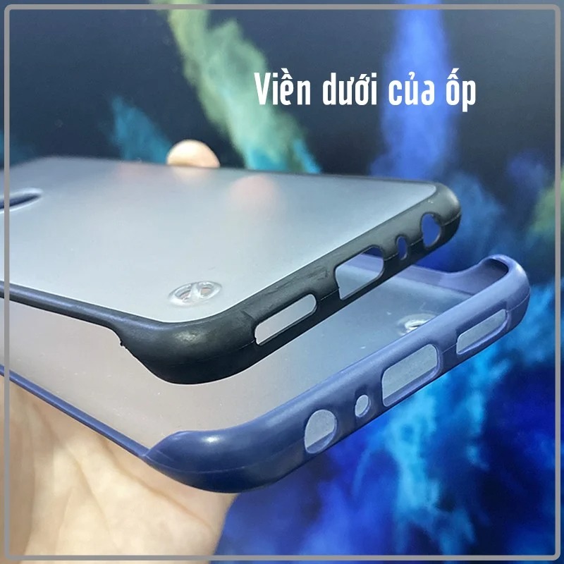 Ốp lưng cho Xiaomi Redmi Note 8 nhám hở viền, nhựa TPU dẻo
