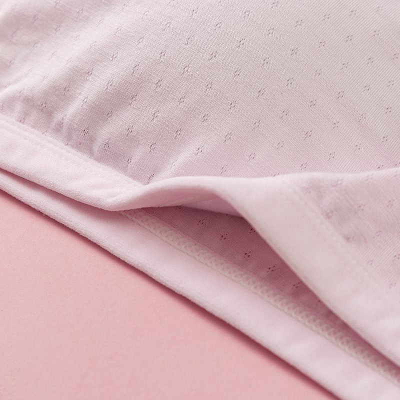 Áo lót nữ, áo lót học sinh ba lỗ cotton thông hơi mút liền 1376