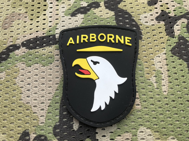 Tem dán patch velcro nhựa PVC dán trang trí ba lô, dán áo khoác lính, mũ lính
