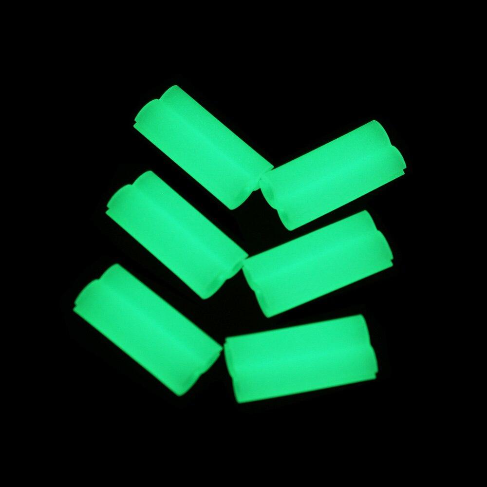 6 Pcs Useful Fluorescent Night Fishing Rod Tip Light Holder Clip Used On Feeder Light Chemical Stick Fishing Glow Stick Clip