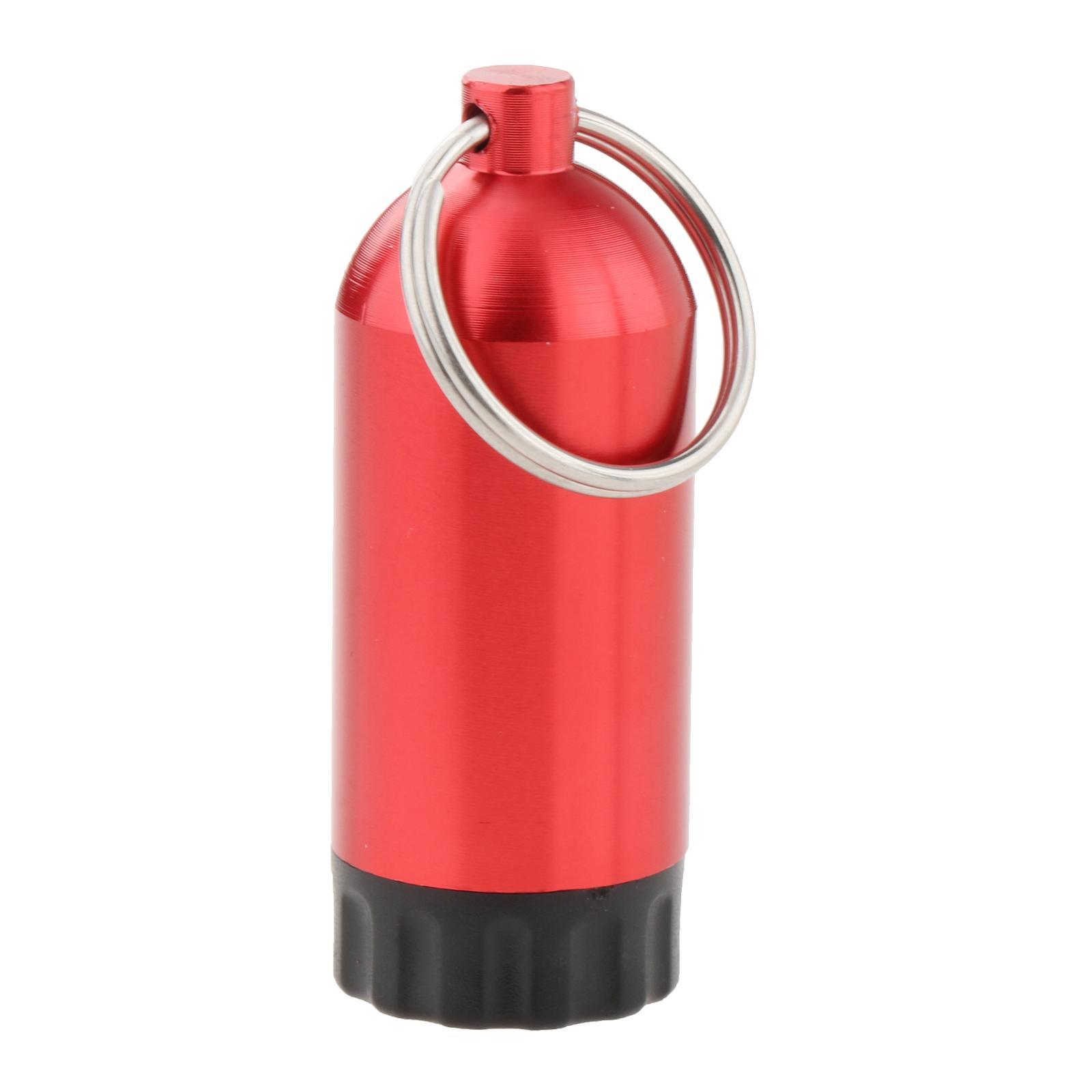 3x Mini Scuba Diving Tank, Cylinder Storage Bottle with  Key Chain Dive Aluminum Alloy Repair