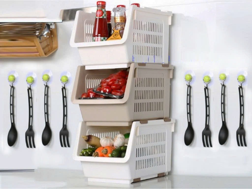 Kệ xếp tầng đa năng nhựa Việt Nhật có bánh xe dễ dàng di chuyển - Hàng chính hãng