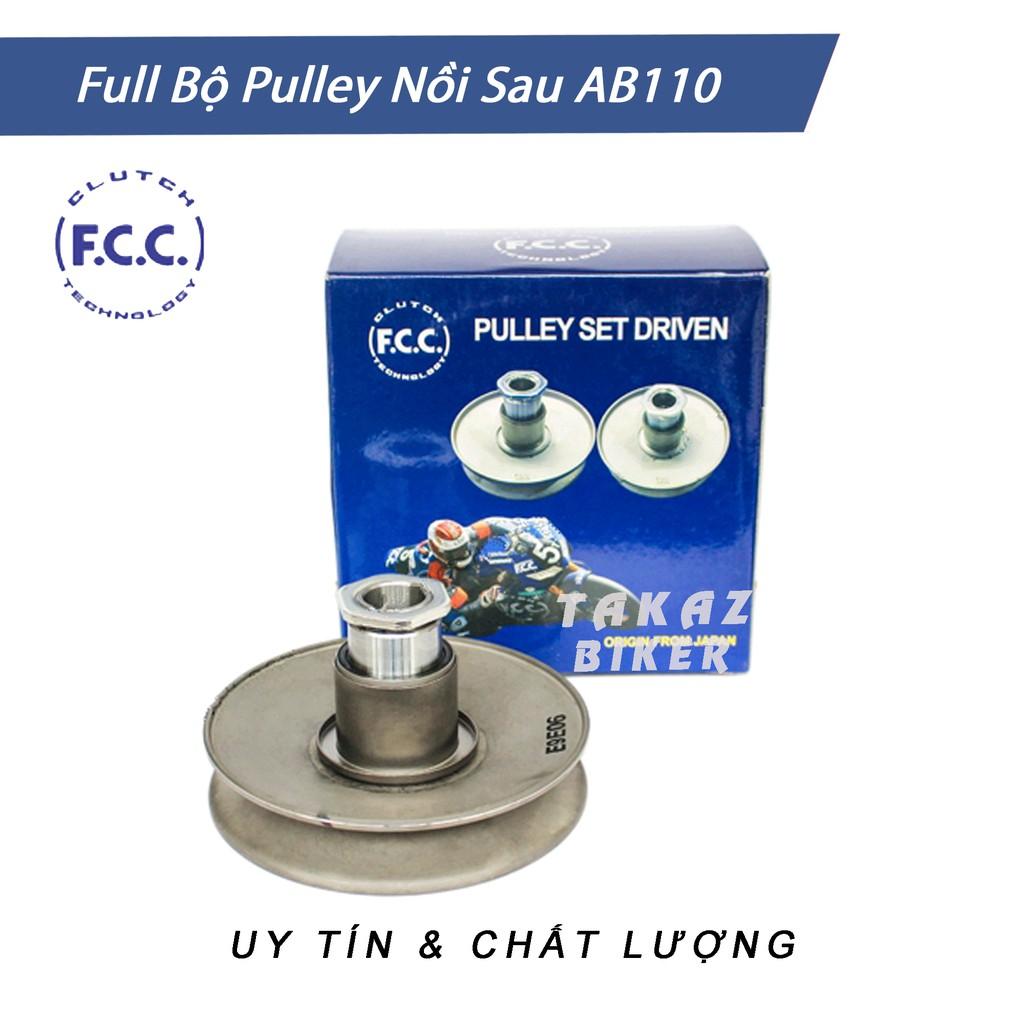 A8 Bộ Pulley FCC Nồi Sau Xe Air blade110 - Atila Victoria hãng FCC sản xuất