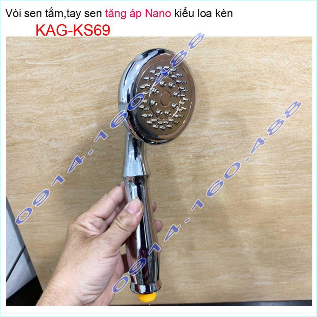 Vòi sen tắm, tay sen + dây sen tắm, vòi hoa sen Kace KAG-KS69