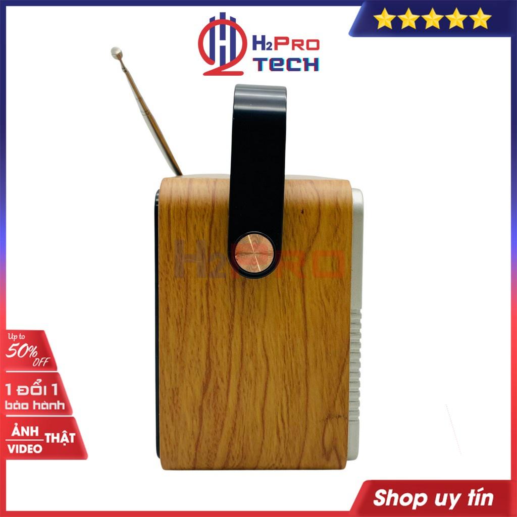 Đài fm radio, đài radio cho người già Hairun HR-506BT FM/AM/SW đa năng-nghe nhạc MP3 loa Bluetooth/USB/TF/AUX-H2pro