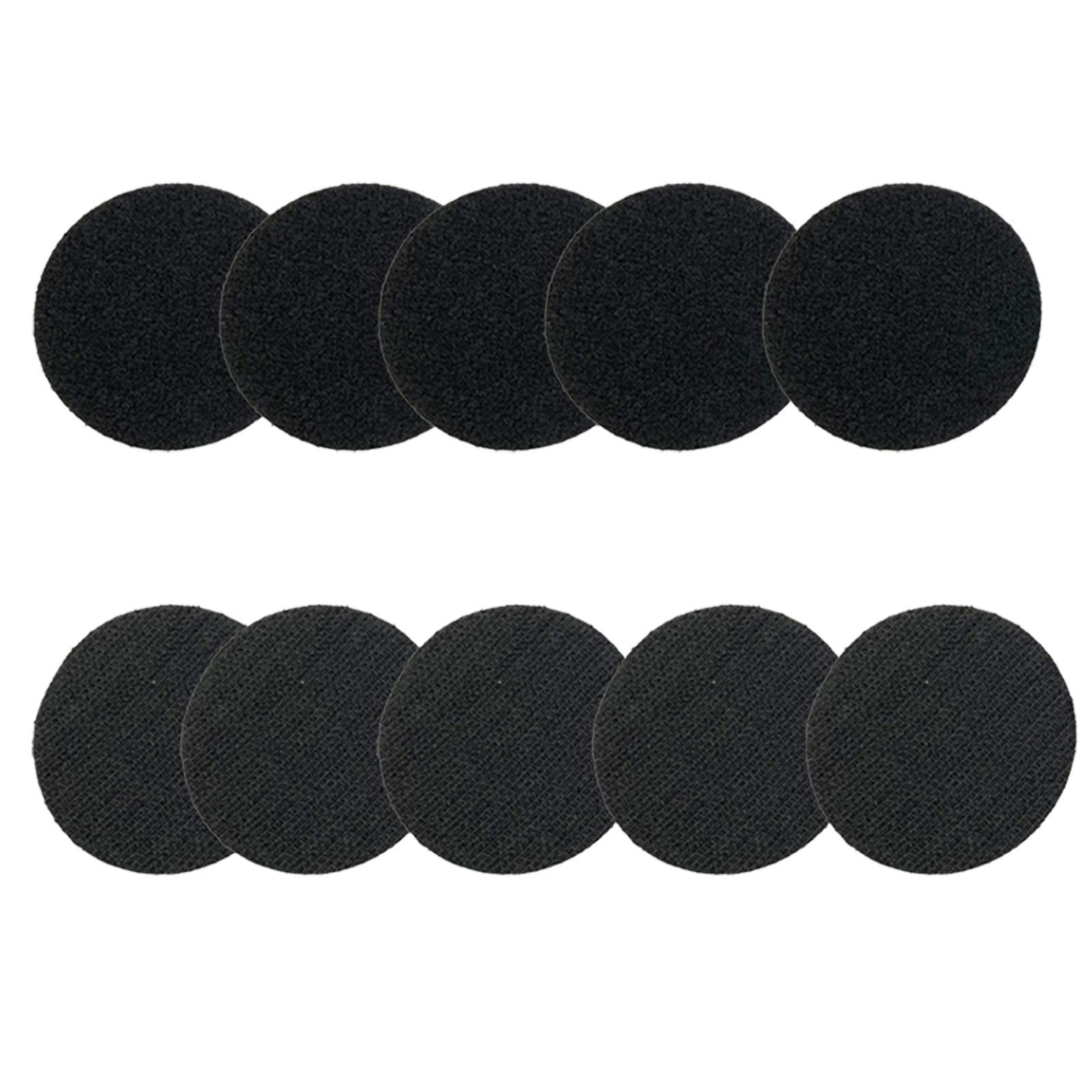 10Pcs Double Sided Adhesive Pads Strong for Bed Sheet Carpet Home Office Round
