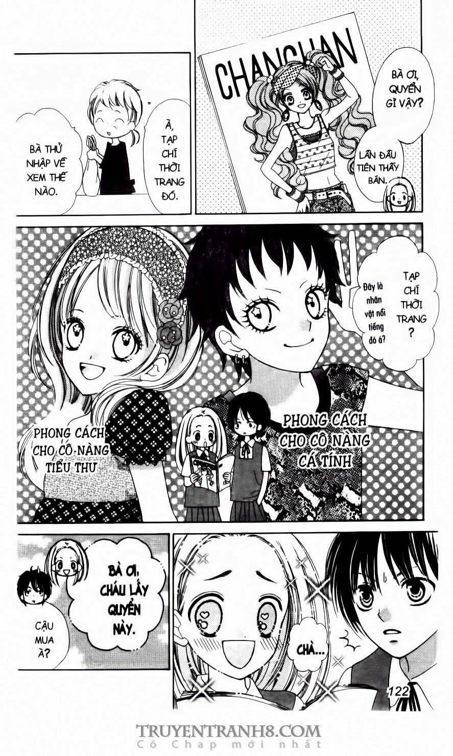 tiệm thời trang, love cotton chapter 36 6