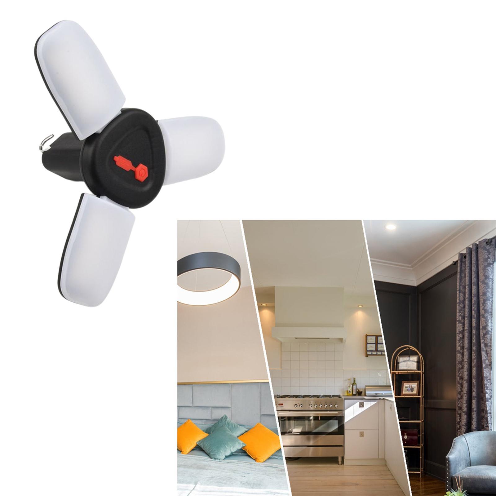 LED Camping Light Outdoor, USB Tent Lantern Rechargeable Foldable, Hanging Work Lights Camp Lamp 3 Modes Waterproof Emergency Light